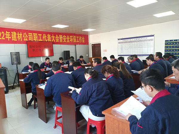 建材公司召開會議部署全年工作 建材公司召開會議部署全年工作