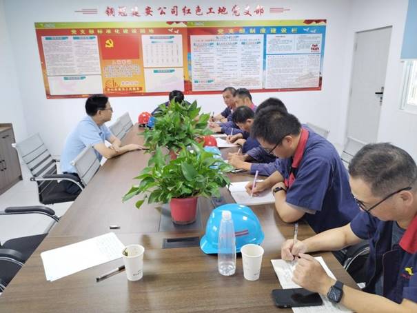 公司開(kāi)展第三季度安全、環(huán)保、消防綜合檢查 